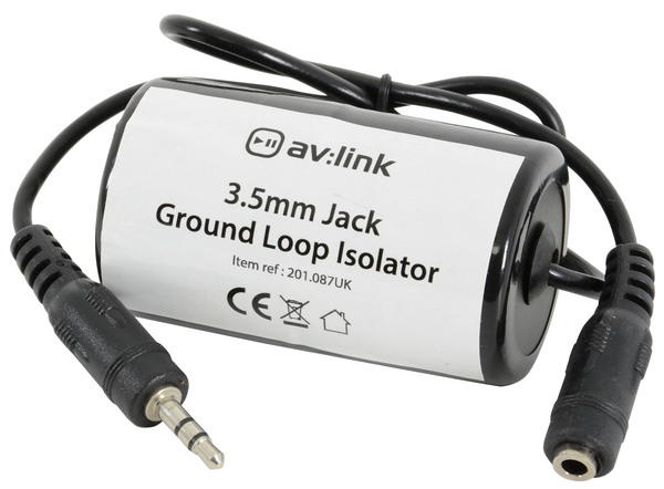 Ground Loop Isolator 3.5mm - High Quality 