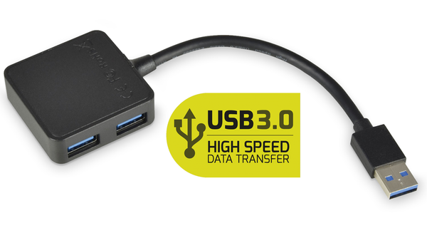 4 Port SuperSpeed USB 3.0 Hub