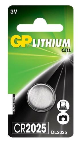 GP Lithium Cell Battery - CR2025