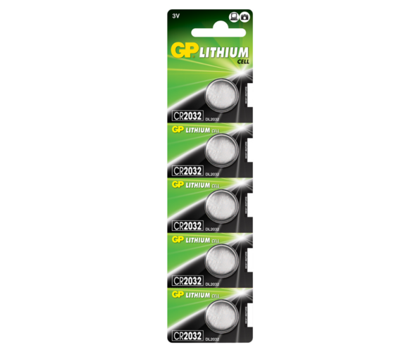 GP Lithium Cell Battery - CR2032