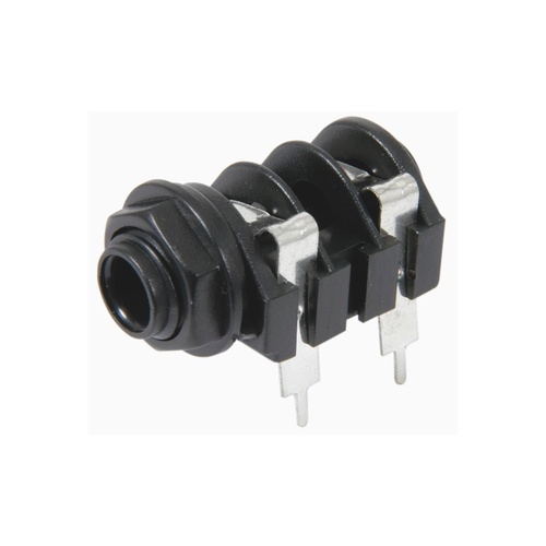 6.3mm Mono Socket Panel Plastic