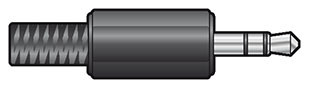 3.5mm Stereo Plug - Plastic Cover