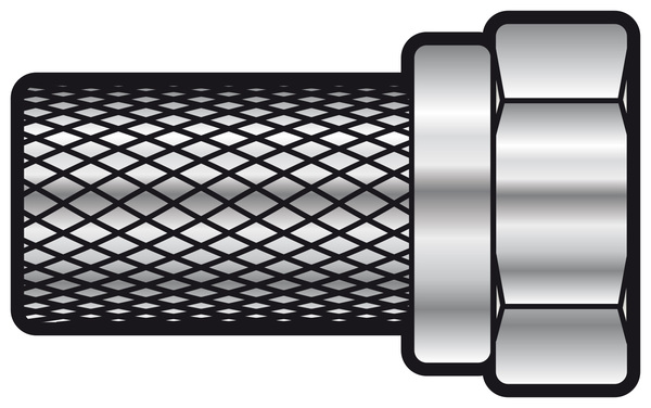 F Connector - Twist on F Type Plug 