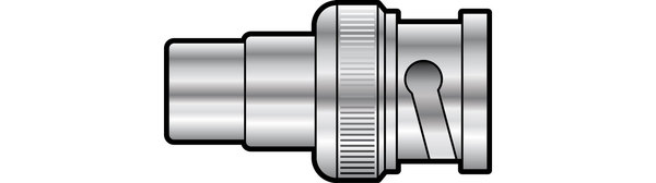 BNC Plug to RCA Phono Socket