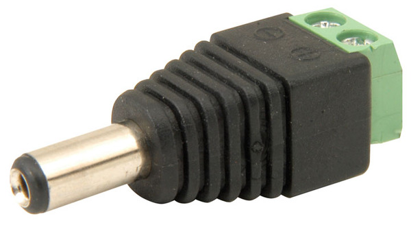 2.1mm DC Plug - with Screw In Terminals