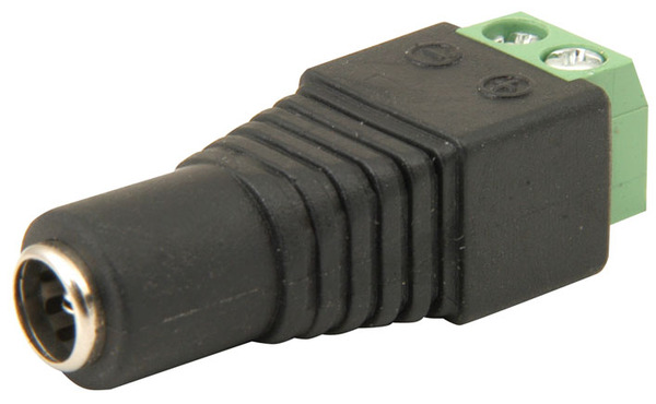 2.1mm DC Socket - with Screw In Terminals