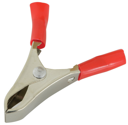 Crocodile Battery Clips - Red