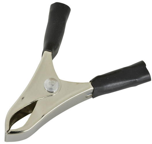 Crocodile Battery Clips - Black
