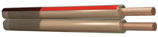 Speaker Cable 2.5mm Clear