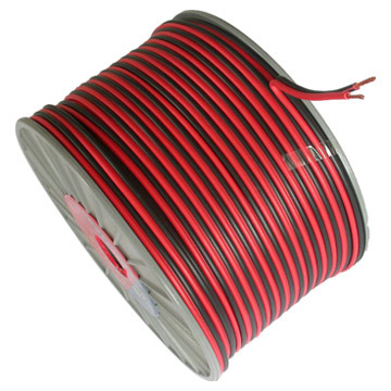 Power / Speaker Cable Red & Black Cable -  2 x 4.0mm