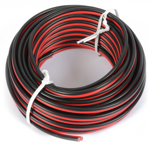 Power - Speaker Cable Red and Black  2 x 0.75mm