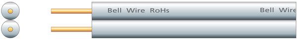 Bell Cable - Figure 8  - White