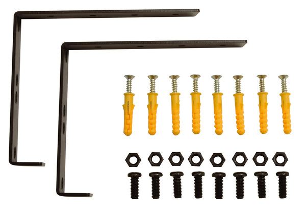 RACK-IT Wall / Counter Mounting Brackets 2U - pair