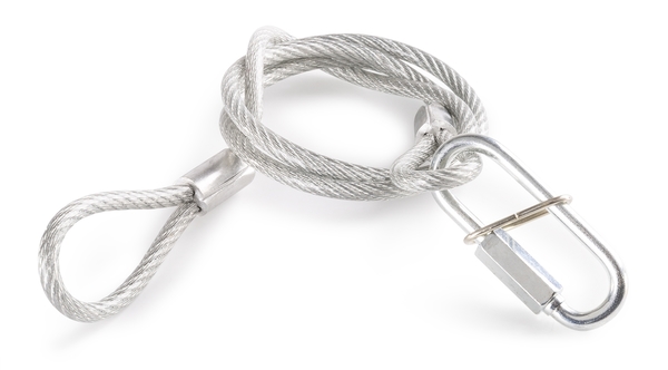 Safety Cable - 95cm Long -  5mm Thick