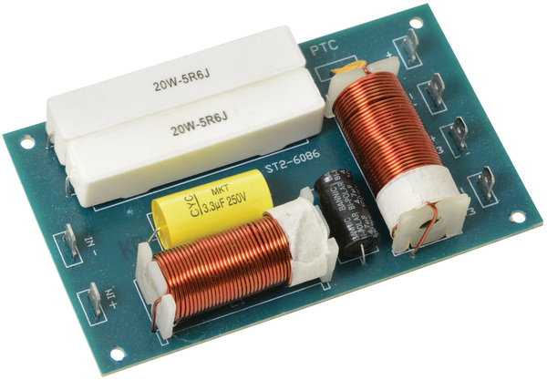 2-Way Crossover 12dB, 8 Ohm, 200W, 3kHz