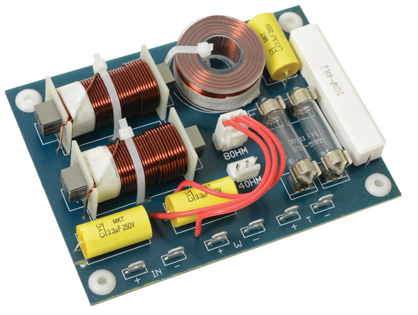 2-Way Crossover 12dB, 4/8 Ohm, 200W, 3kHz