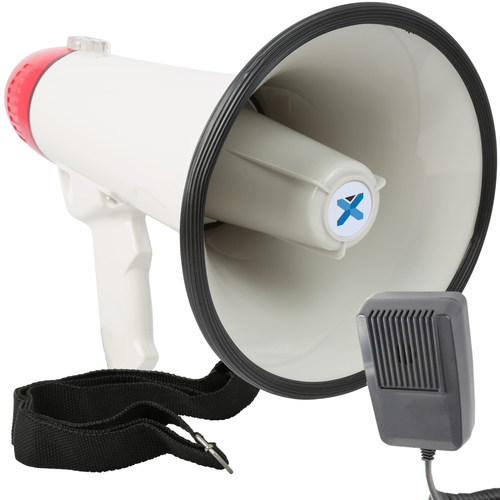 Megaphone 40 Watts with Record & Siren Handheld Microphone - MEG040 