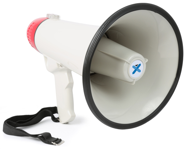 Megaphone 40 Watts with USB/SD & Record Siren Aux input - MEG045 