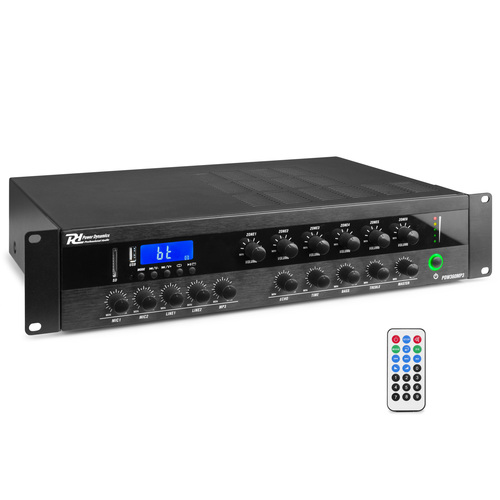 PA Mixer Amplifier 360W/100V 6 zones
