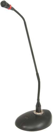 Gooseneck Paging Microphone with Base