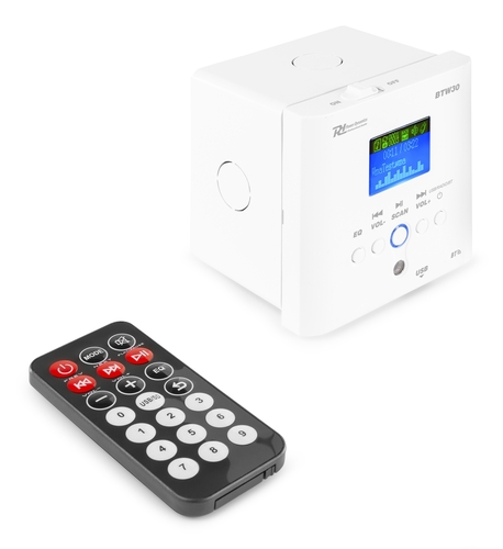 In-Wall Amplifier 2 x 15W with Bluetooth 