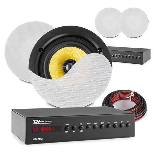 PD KVCS6 2-Zone Smart WiFi Ceiling Speaker System