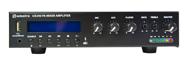 UX240 Compact 100V Mixer-Amplifier 240W