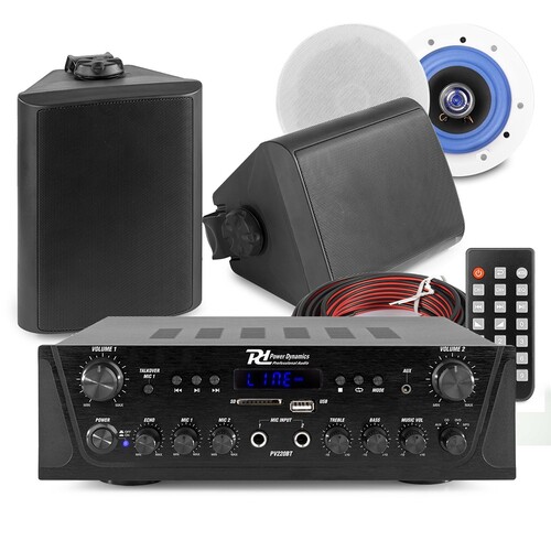 2-Zone Background Music System