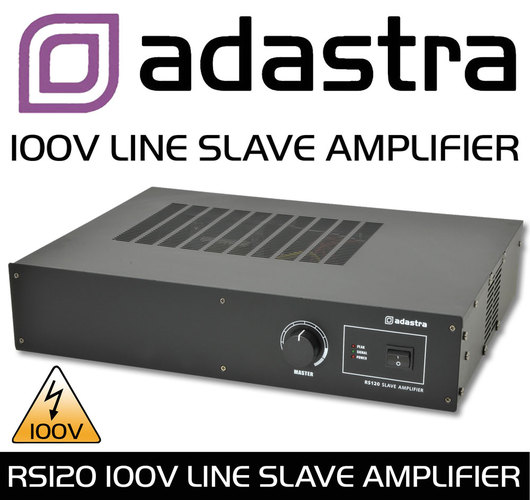 PA Slave Amplifier - 100 Volt line or 8 Ohm 