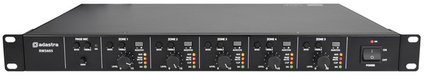 RMS605 Amplifier 100V 5 x 60W