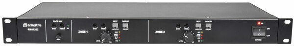 RMS1202 Amplifier 100V - 2 Zone - Paging