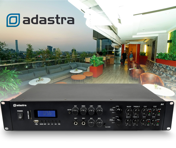 Adastra A4 Dual Stereo Amplifier 