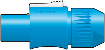 NEUTRIK® NAC3FCA Inline Plug (powerCON)