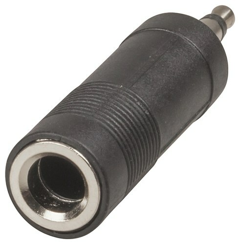3.5mm TS Plug to 6.3mm TS Socket