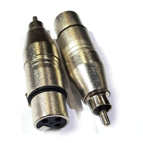 XLR Female to RCA Male