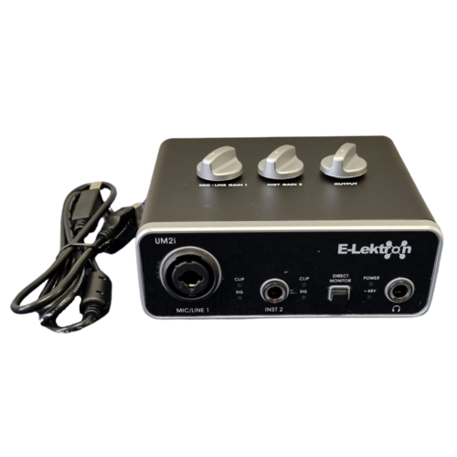 2x2 USB Audio Interface with XENYX Mic Preamplifier 														