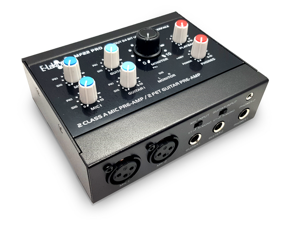 2x Class A Mic Preamp/Guitar DI/2 x 2 USB Audio Interface  - MF-22PRO
