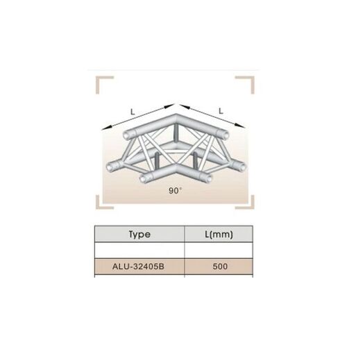 2 Way Tri Truss Corner