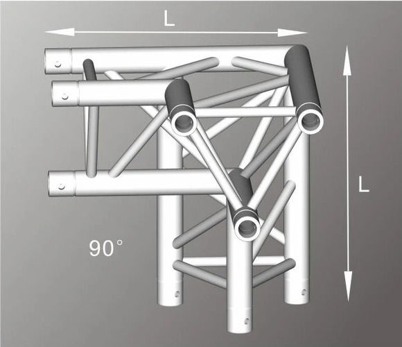 Tri Truss Corner - 290mm