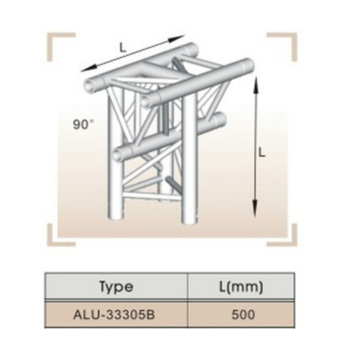 Tri Truss T Corner- 290mm