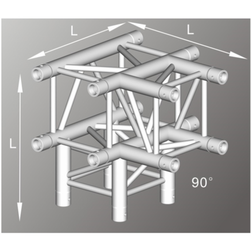Quad Truss T Corner - 290mm