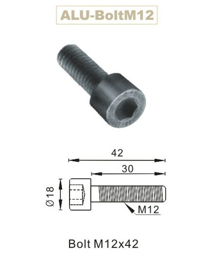 Bolt M12 x 40mm