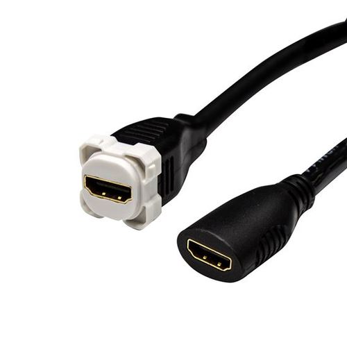 AMDEX HDMI Plate module with 150mm tail socket
