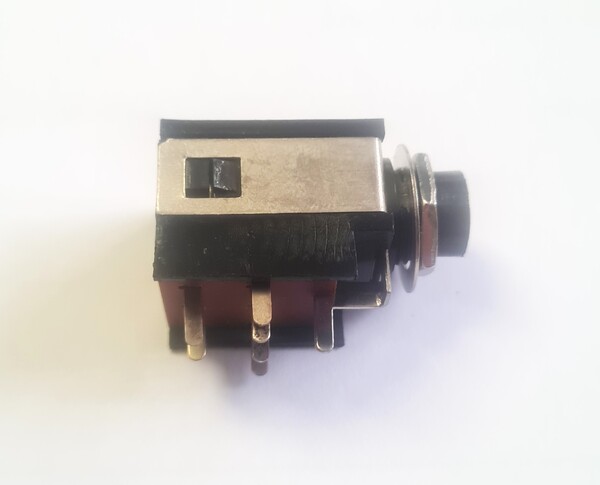 6.3mm Stereo Socket - panel / PCB mount 