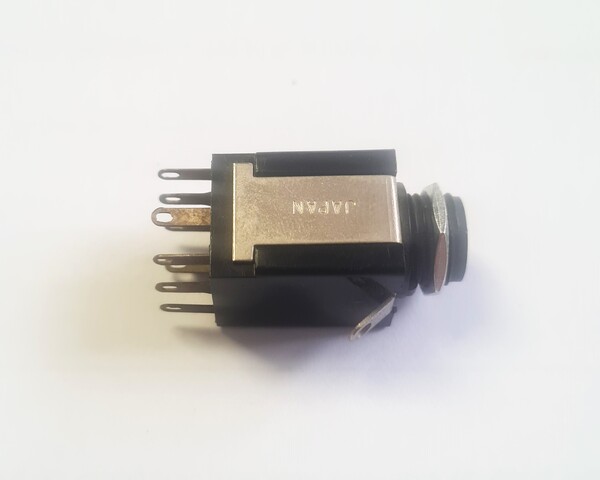 6.3mm TRS Socket Panel mount