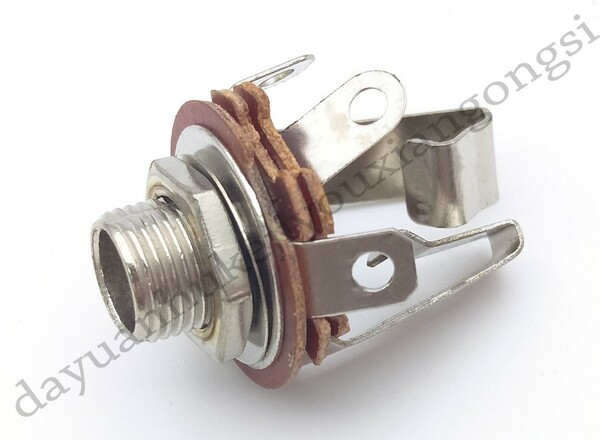 6.3mm TRS Socket Panel Open