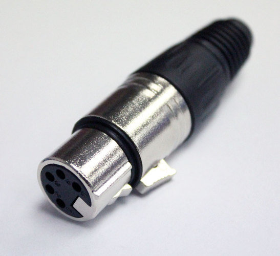 XLR In-line 5 Pin Plug - Female