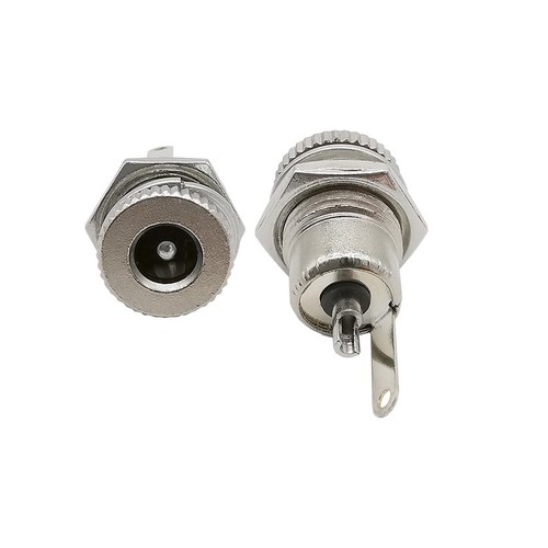 DC jack socket. Panel mount. High quality