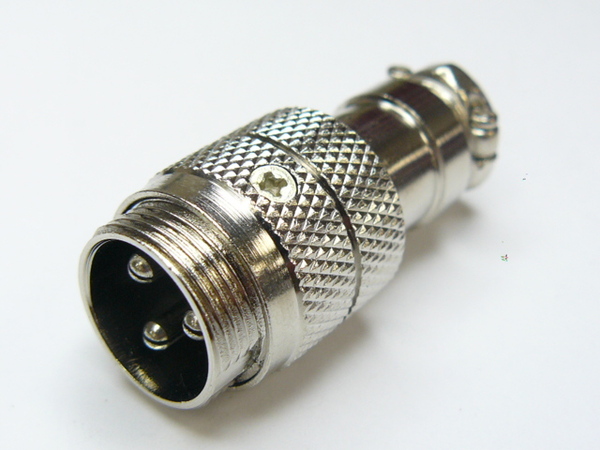 3 Pin Microphone Plug Inline Male