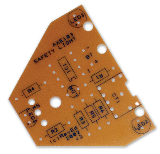 Picaxe Safety Light PCB